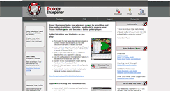 Desktop Screenshot of pokersharpener.com