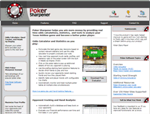 Tablet Screenshot of pokersharpener.com